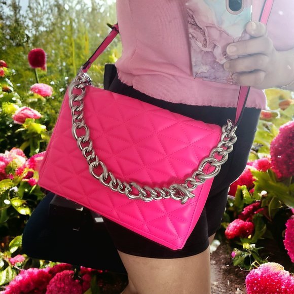 Hamptons Quilted Chain-Strap Shoulder Bag (Call it Spring) NWOT Crossbody bag - Picture 6 of 6